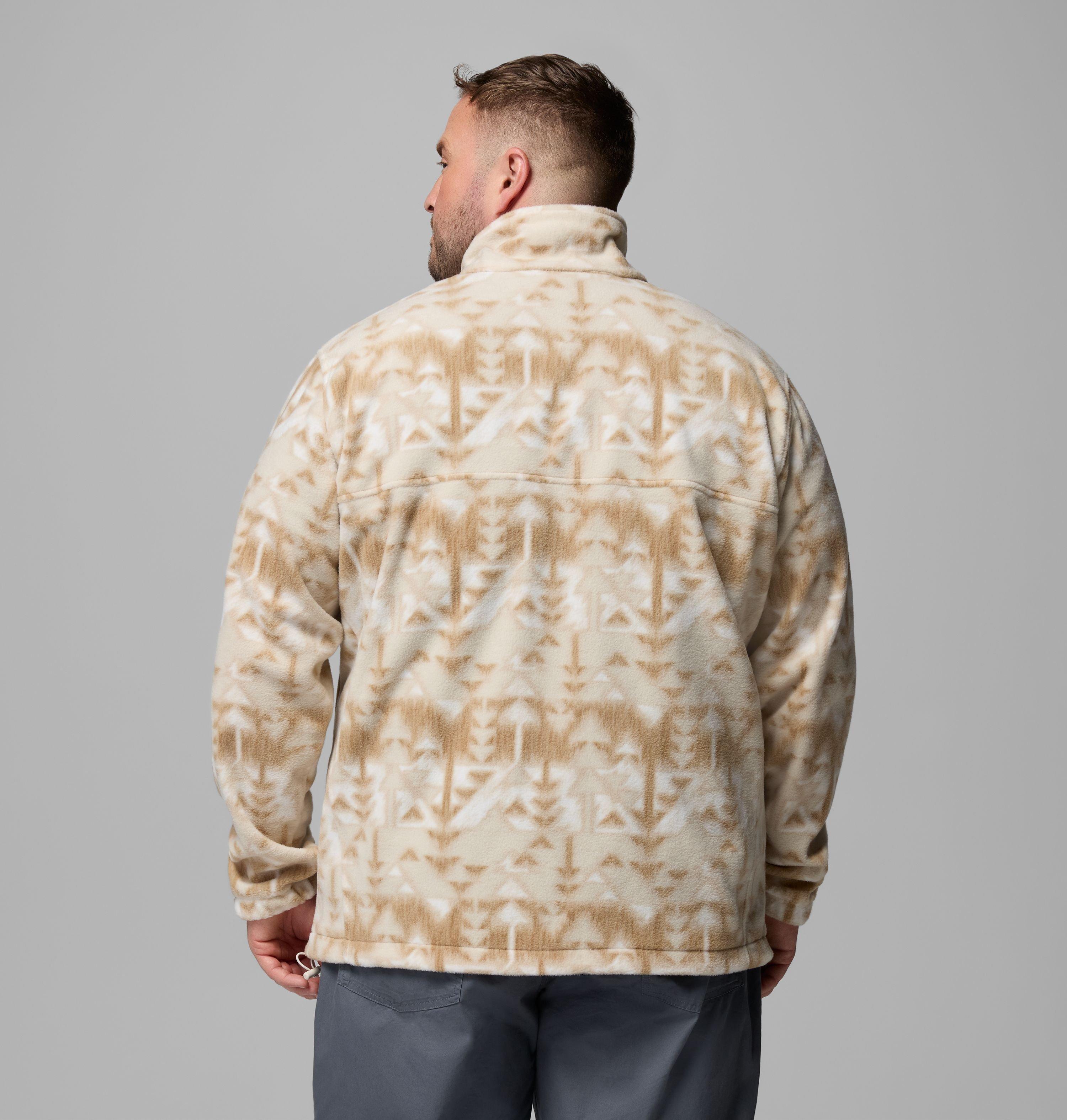 Men's Steens Mountain Printed Fleece Jacket - Big | 272 | 4X 3