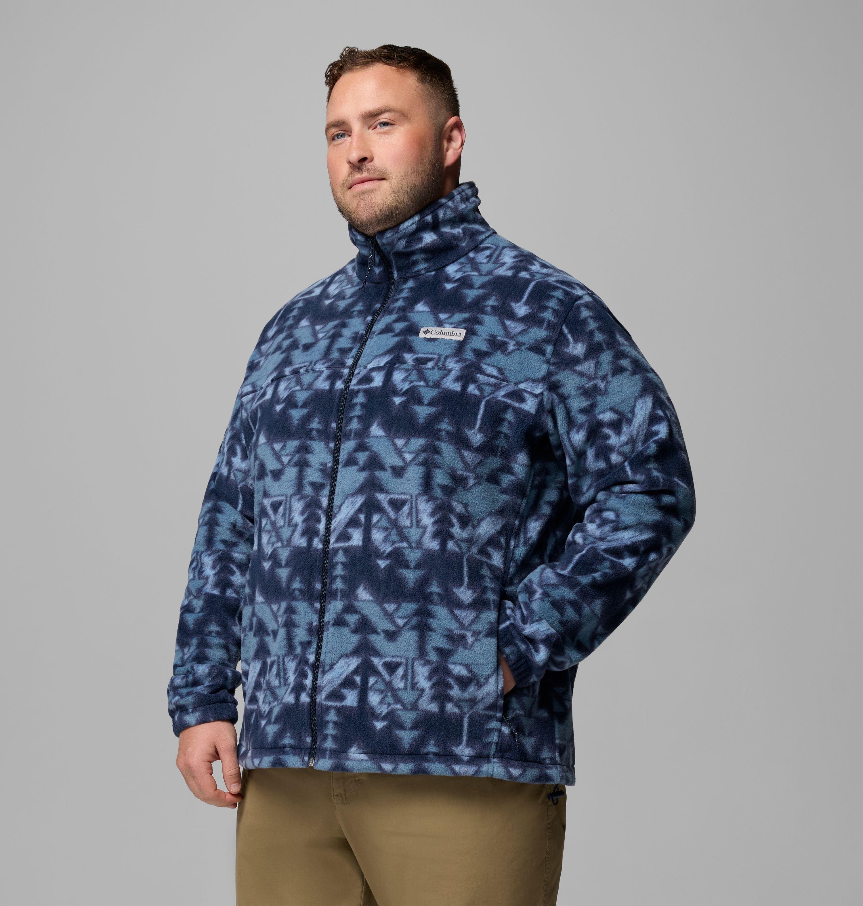 Men's Steens Mountain Printed Fleece Jacket - Big 4