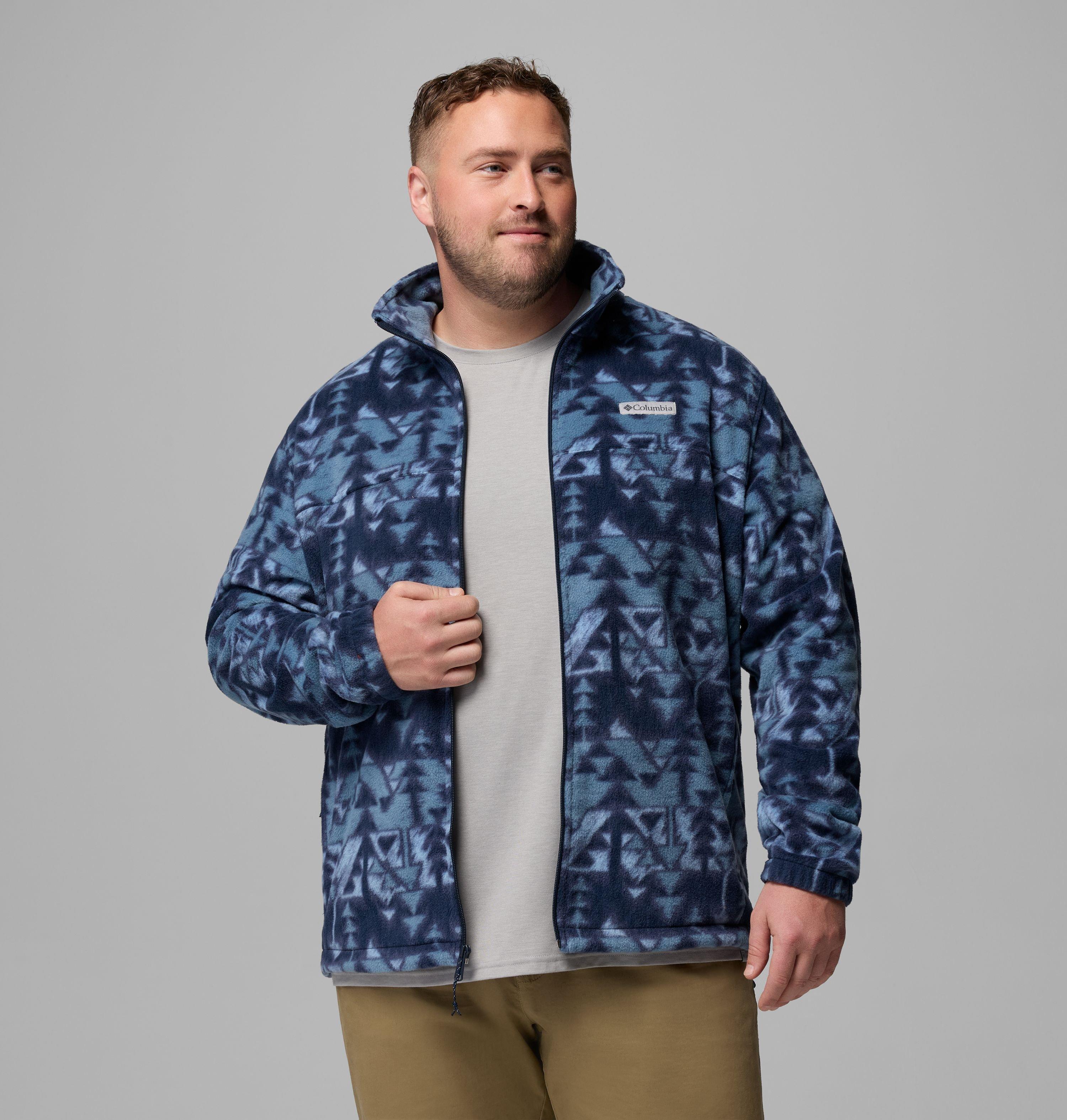 Men's Steens Mountain Printed Fleece Jacket - Big 5