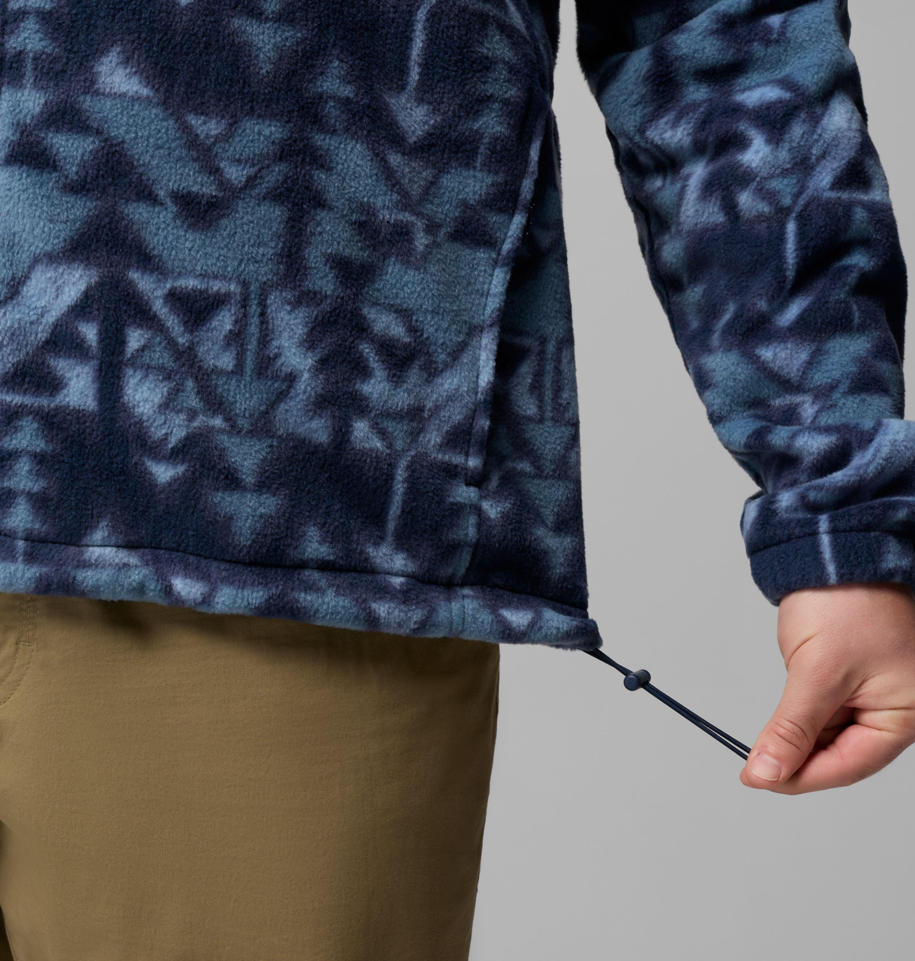 Men's Steens Mountain Printed Fleece Jacket - Big 7