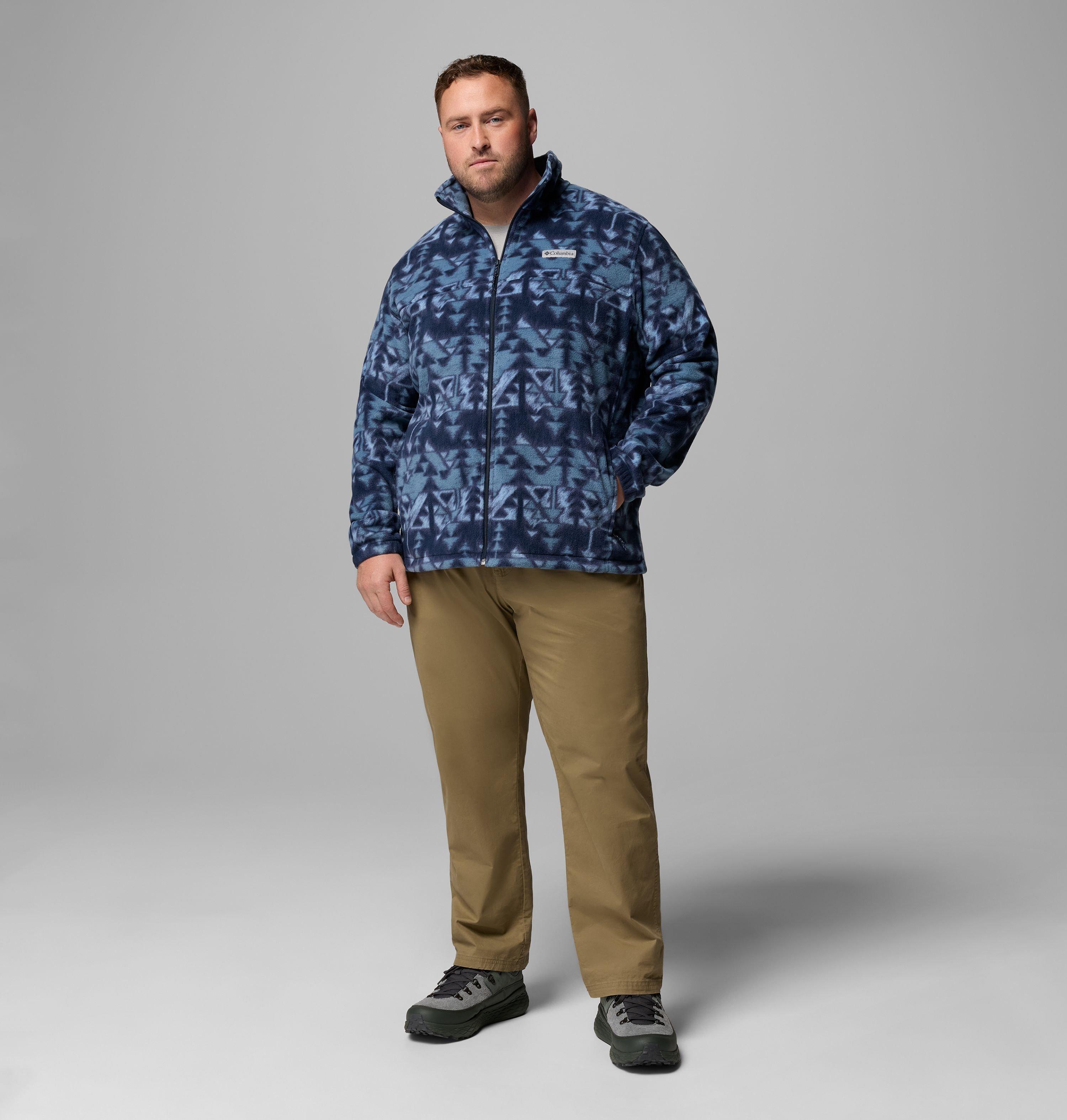 Men's Steens Mountain Printed Fleece Jacket - Big 2
