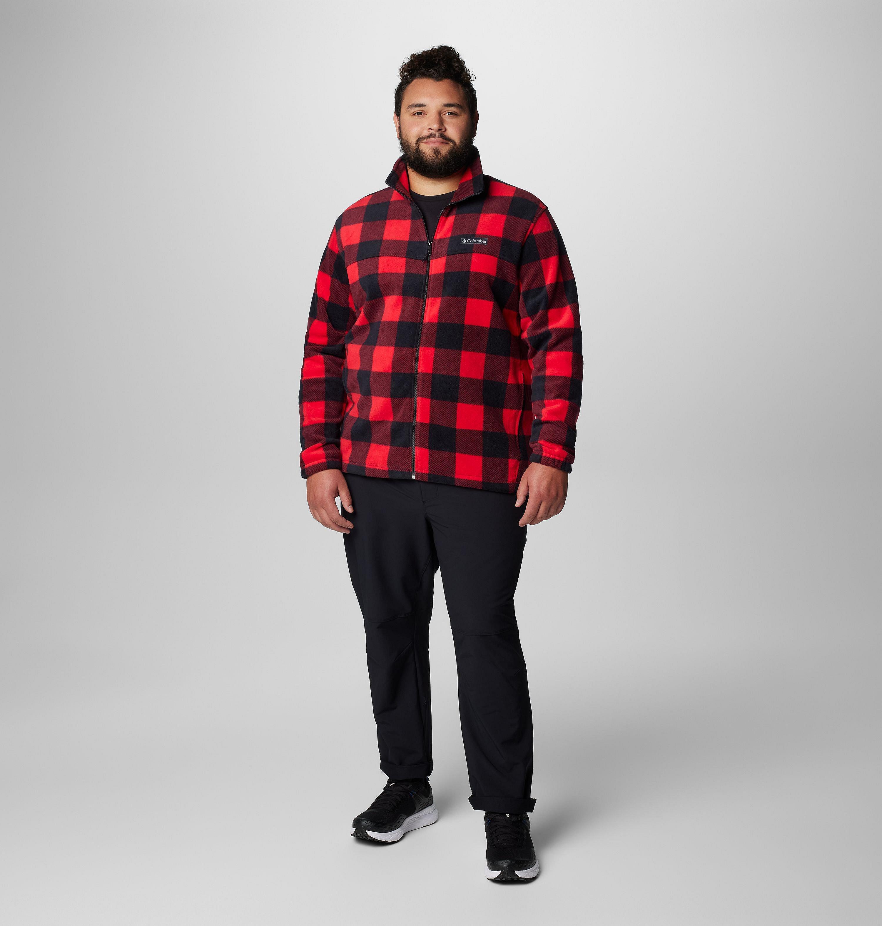 Men's Steens Mountain Printed Fleece Jacket - Big 3