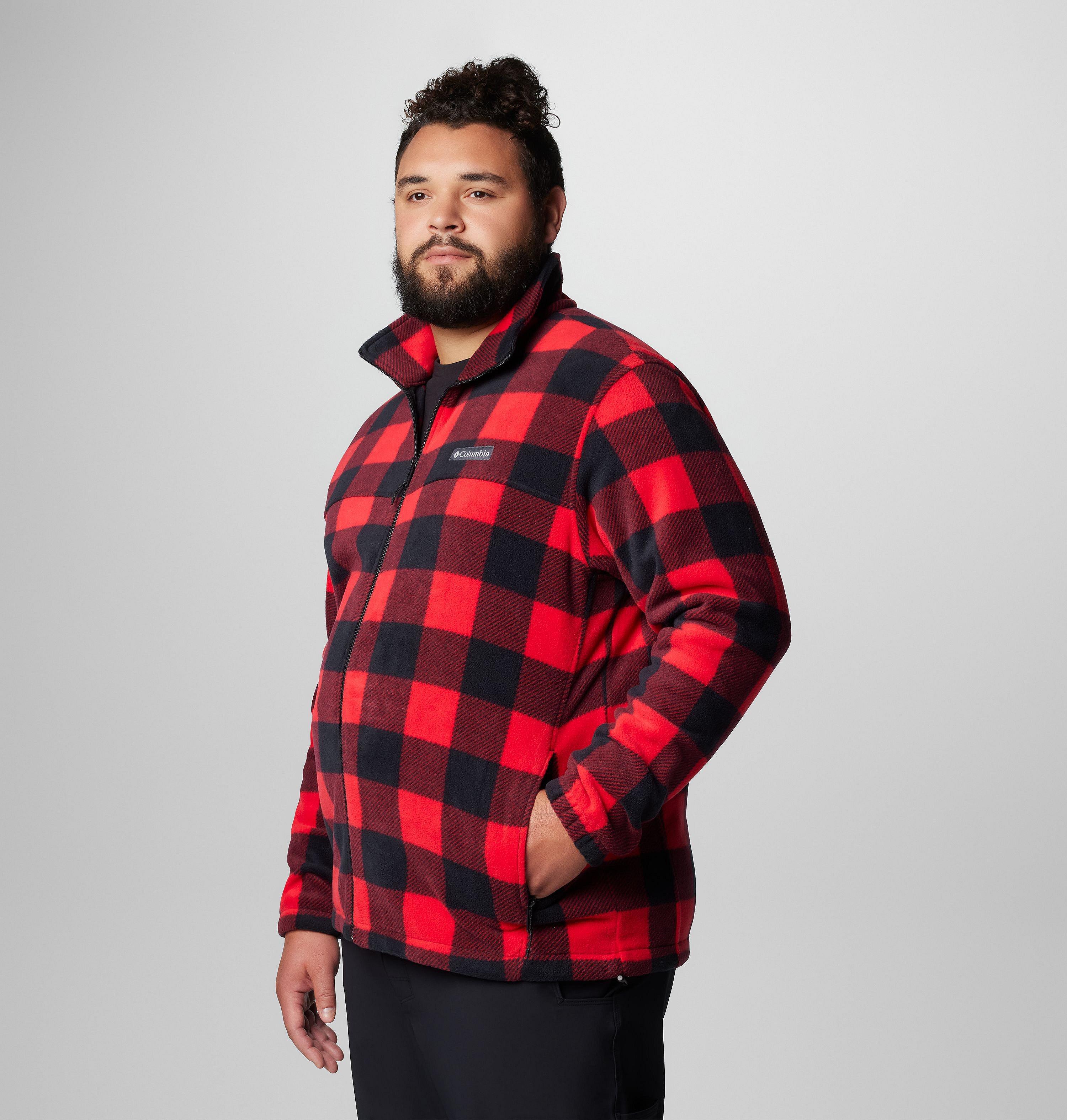 Men's Steens Mountain Printed Fleece Jacket - Big 4