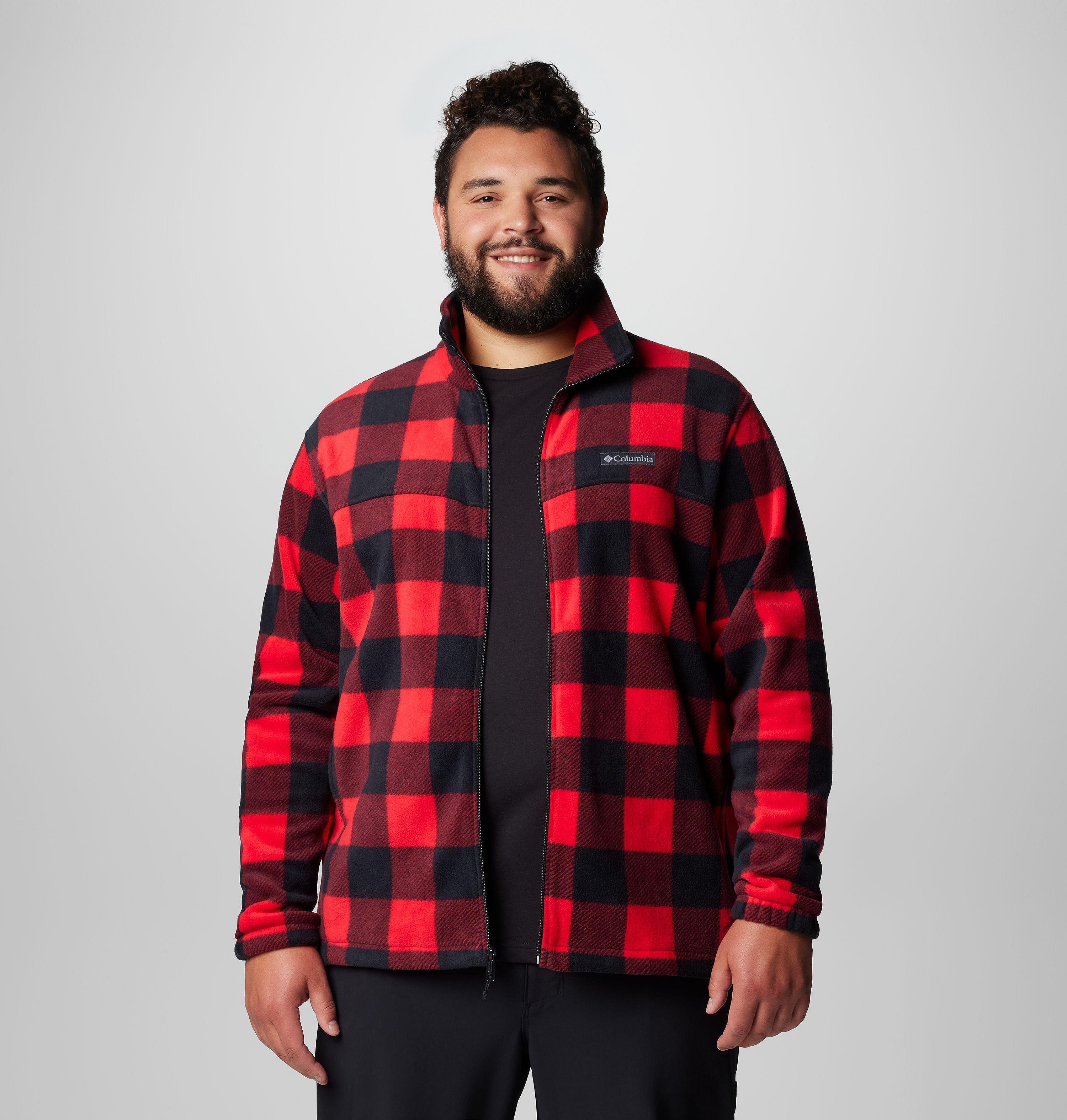 Men's Steens Mountain Printed Fleece Jacket - Big 7