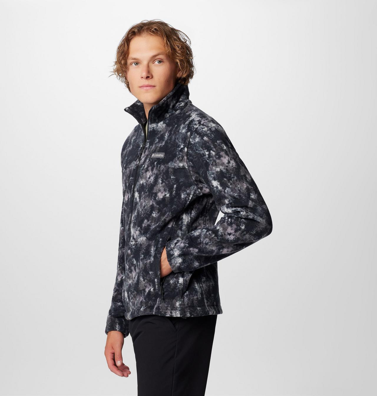 Men's Steens Mountain™ Printed Fleece Jacket - Tall 4