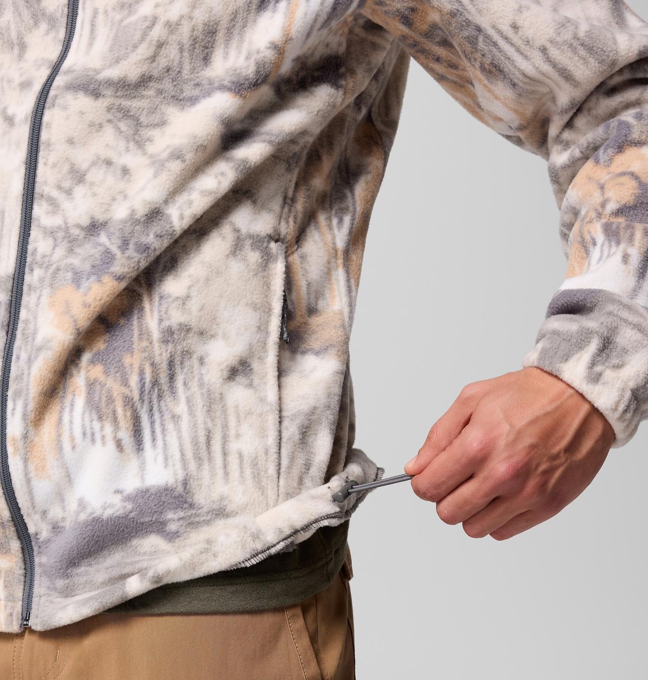 Men's Steens Mountain™ Printed Fleece Jacket - Tall 7