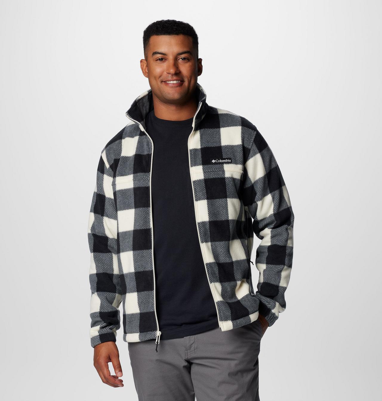 Men's Steens Mountain™ Printed Fleece Jacket - Tall 7