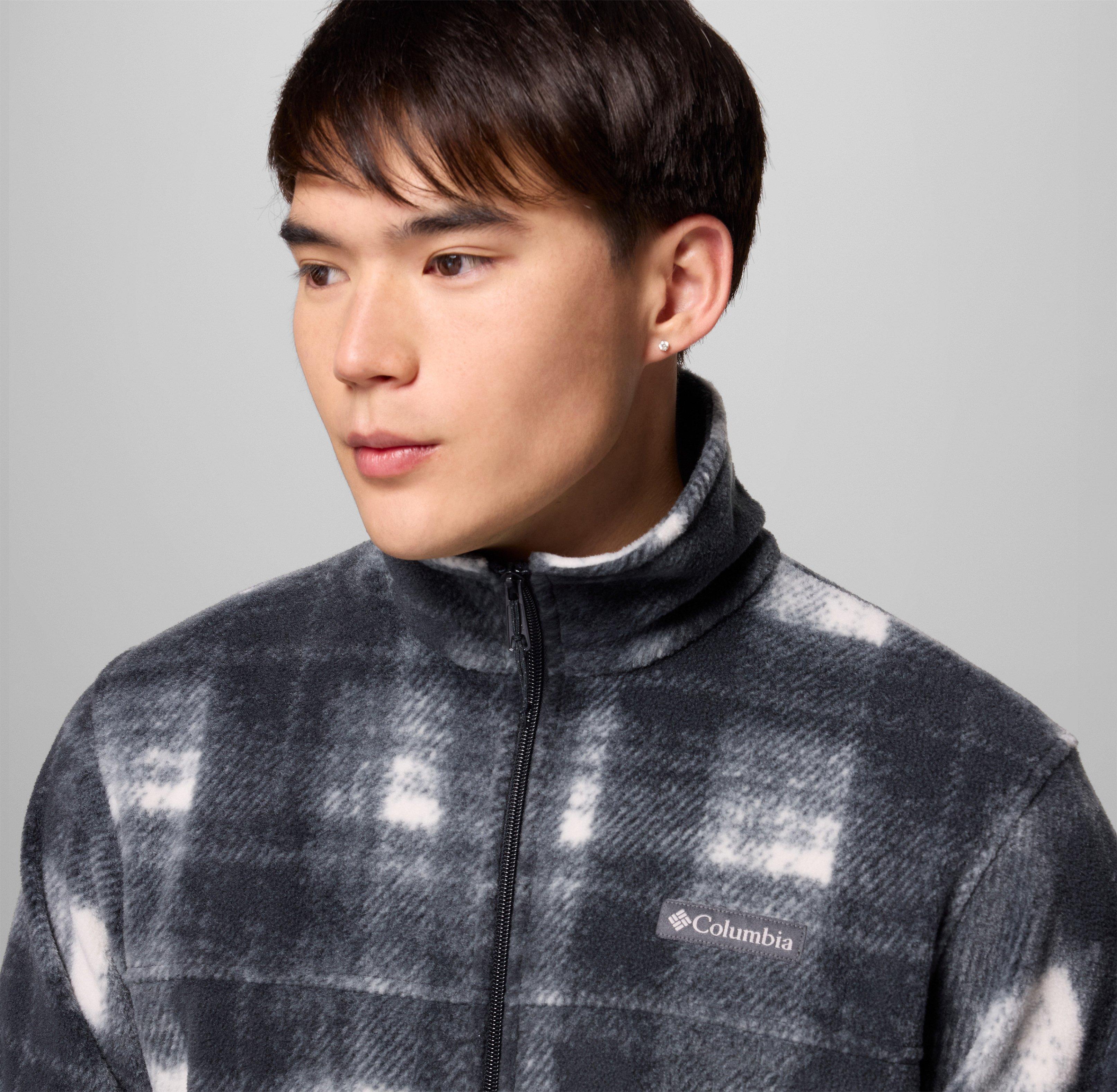 Men's Steens Mountain Printed Fleece Jacket - Tall | 195 | 4XT 6