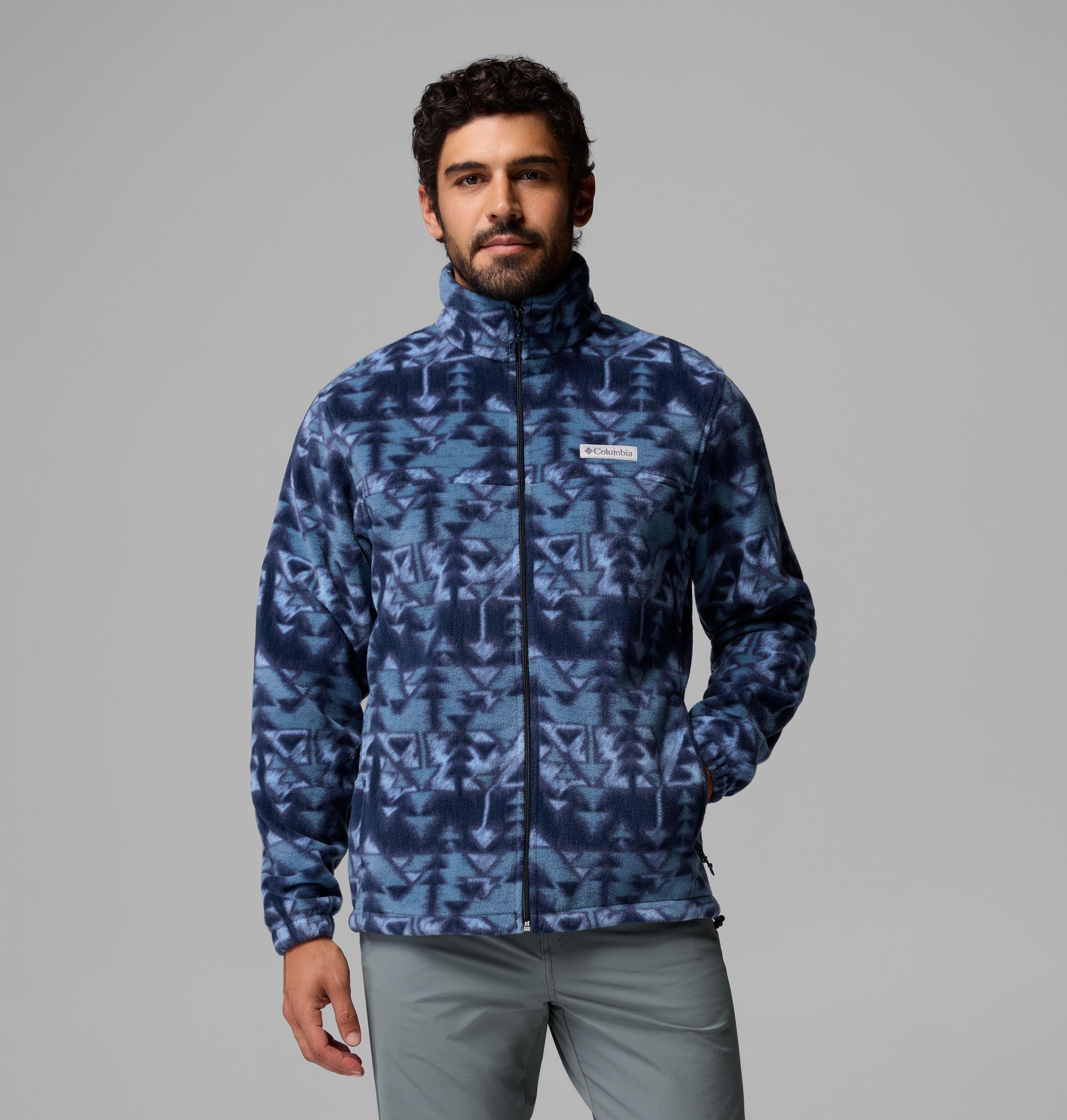 Men's Steens Mountain Printed Fleece Jacket - Tall | 467 | 4XT 1