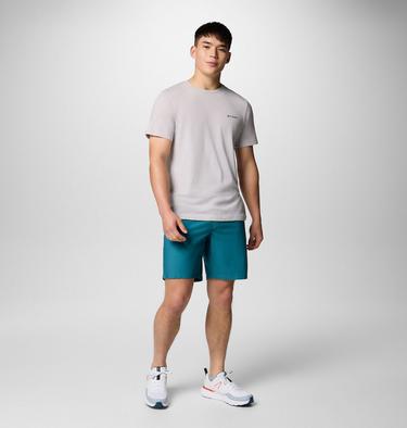 Men's Washed Out Shorts, Color: River Blue, image 4
