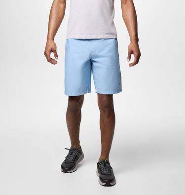 Men's Washed Out Shorts, Color: Ripple Blue, image 1