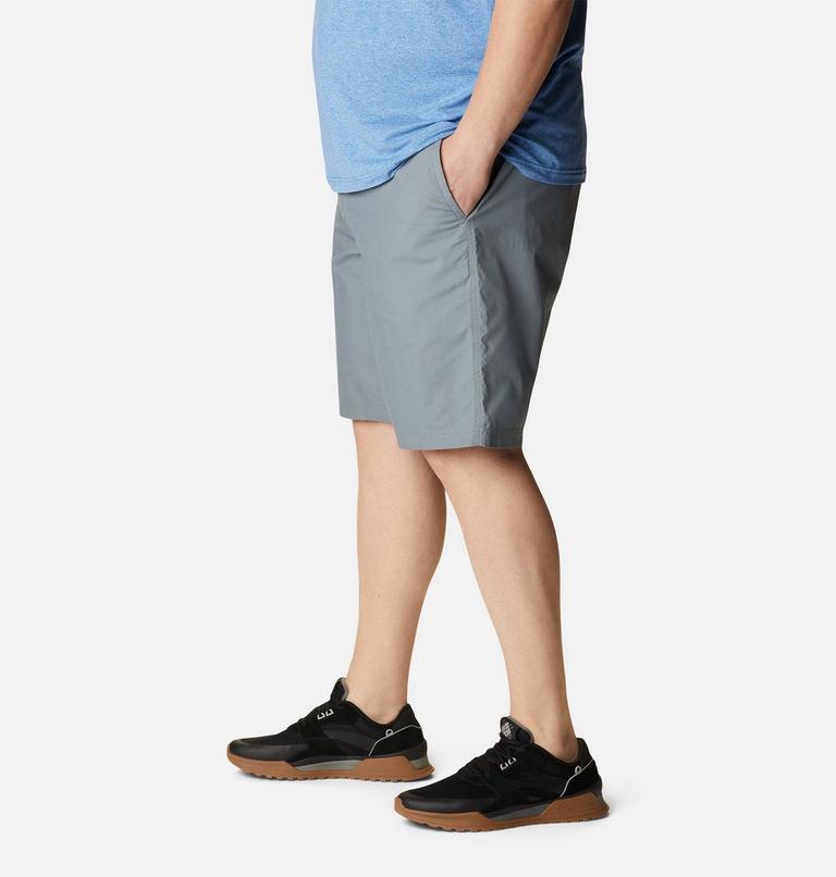 Men's Washed Out Shorts - Extended Size, Color: Grey Ash, image 3