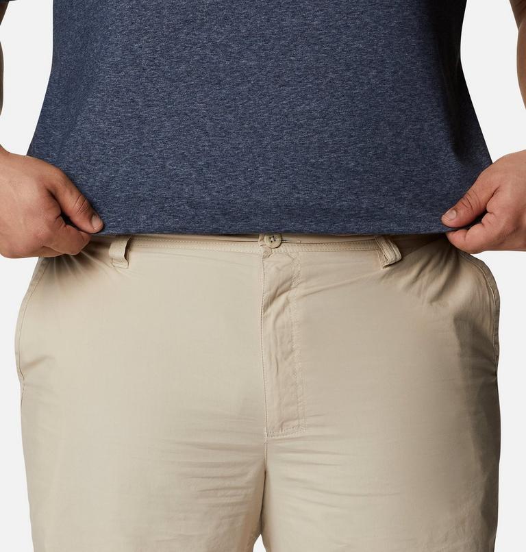 Men's Washed Out Shorts - Extended Size, Color: Fossil, image 4