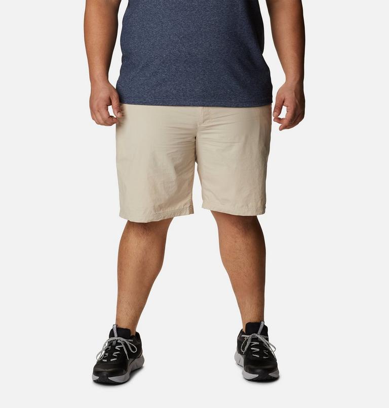 Men's Washed Out Shorts - Extended Size, Color: Fossil, image 1