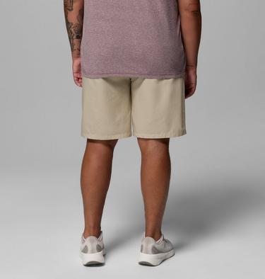 Men's Washed Out Shorts - Extended Size, Color: Fossil, image 8