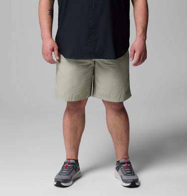 Men's Washed Out Shorts - Extended Size, Color: Safari, image 3