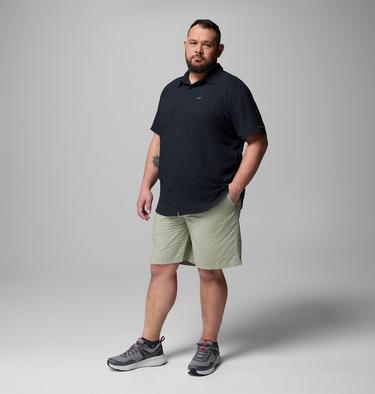 Men's Washed Out Shorts - Extended Size, Color: Safari, image 4