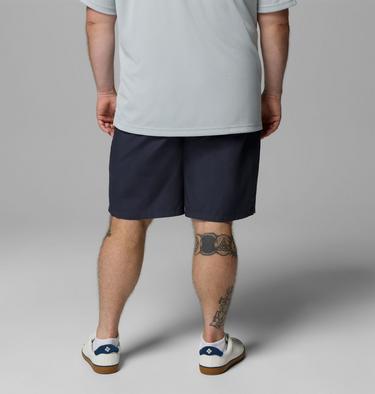 Men's Washed Out Shorts - Extended Size, Color: India Ink, image 6
