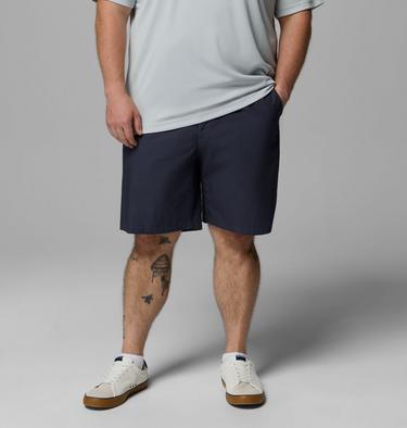 Men's Washed Out Shorts - Extended Size, Color: India Ink, image 5