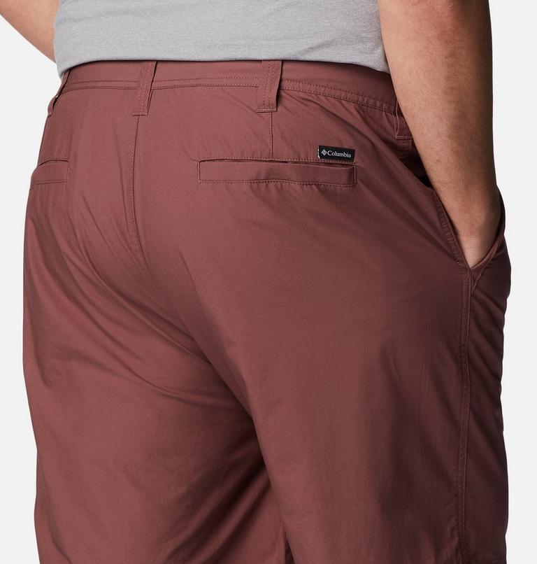 Men's Washed Out Shorts - Extended Size, Color: Light Raisin, image 5