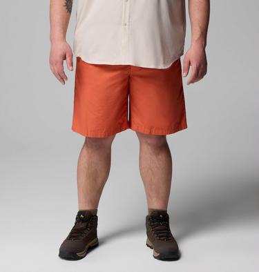 Men's Washed Out Shorts - Extended Size, Color: Tuscan, image 1