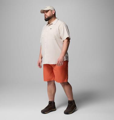 Men's Washed Out Shorts - Extended Size, Color: Tuscan, image 2