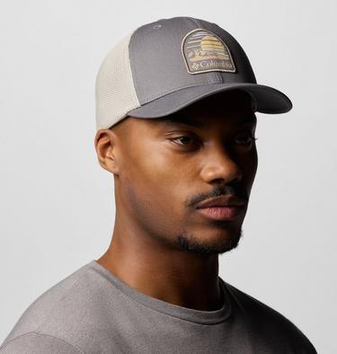 Unisex Columbia Mesh Snapback, Color: City Grey, Dark Stone, image 3