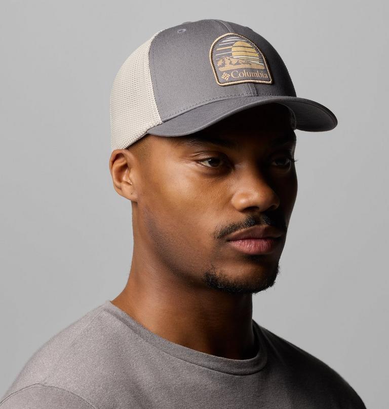 Unisex Columbia Mesh Ballcap, Color: City Grey, Dark Stone, image 3