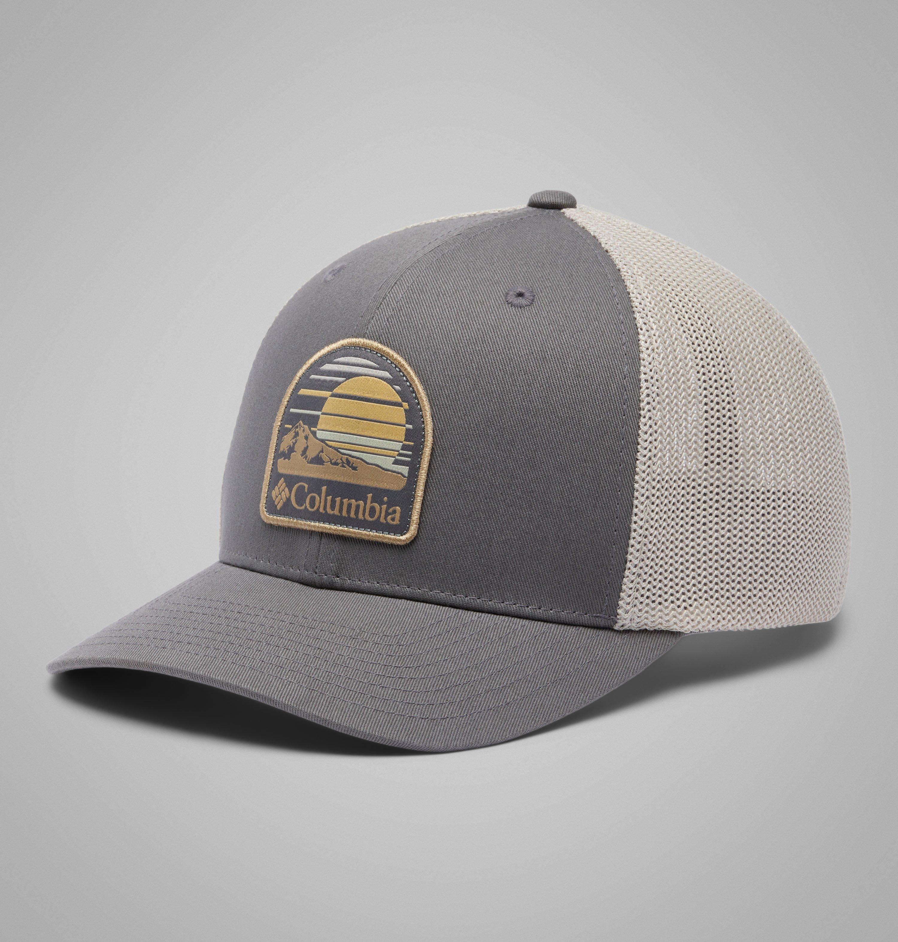 Columbia Sportswear Unisex Grey Columbia Mesh™ Snapback Medium