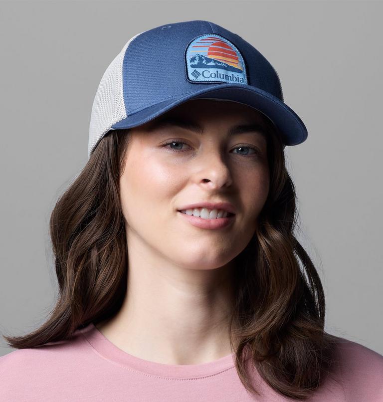 Unisex Columbia Mesh Ballcap, Color: Dark Mountain, Dark Stone, image 6