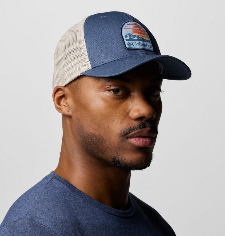 Columbia Mesh Ball Cap, Color: Dark Mountain, Dark Stone, image 3