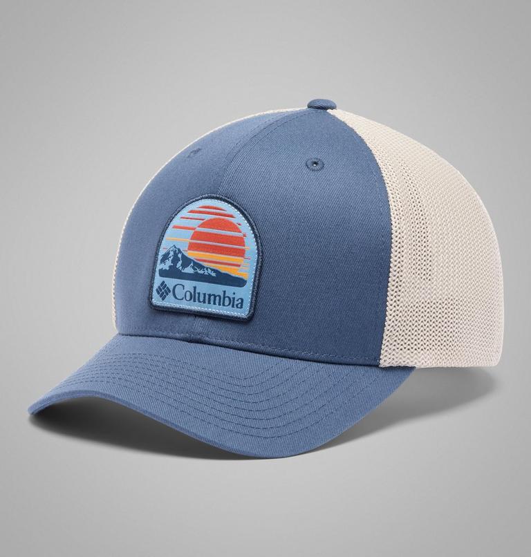 Columbia Mesh Ball Cap, Color: Dark Mountain, Dark Stone, image 1