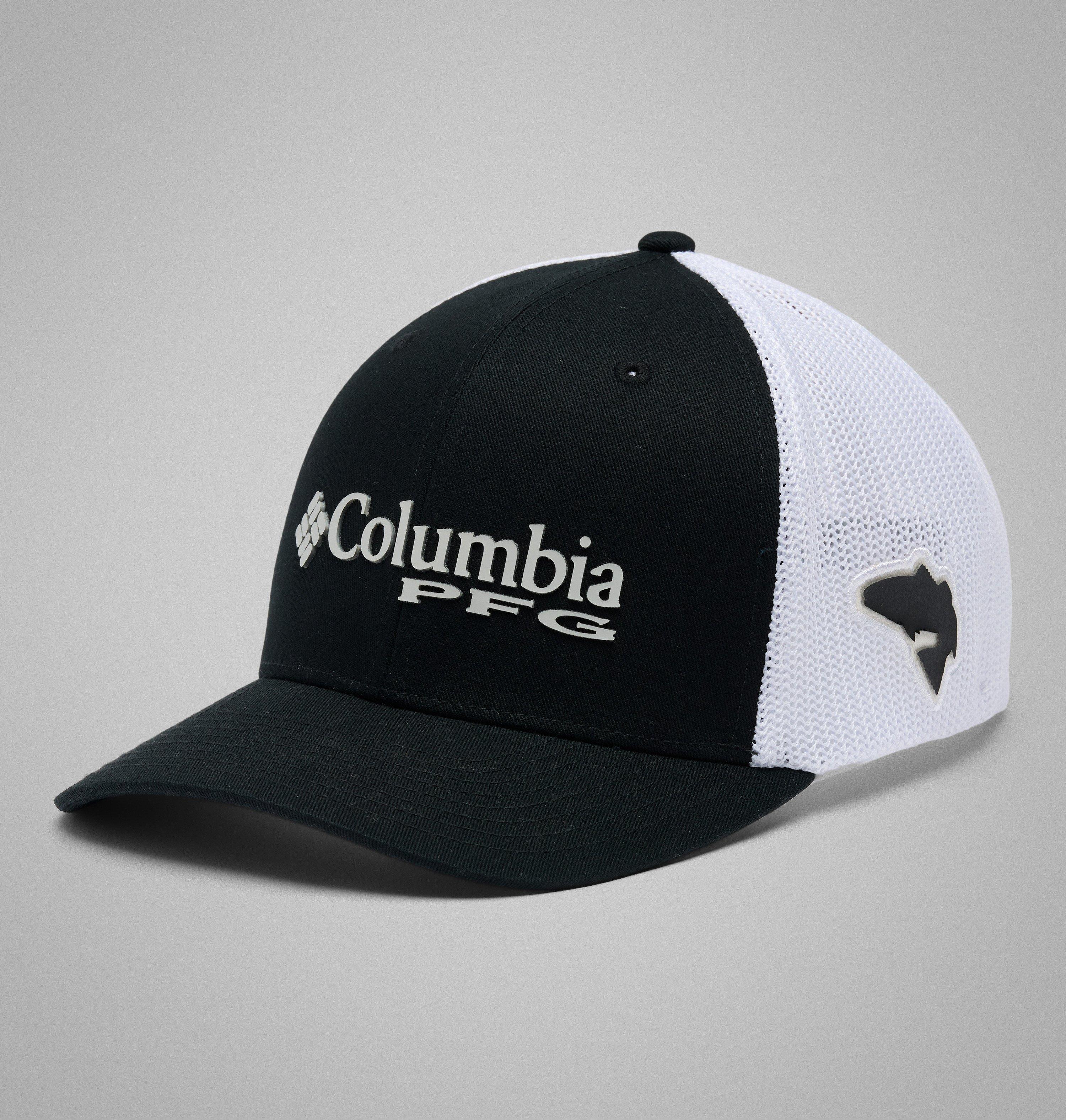 Columbia Sportswear Unisex Black Columbia - Pfg Mesh™ Ball Cap - Medium