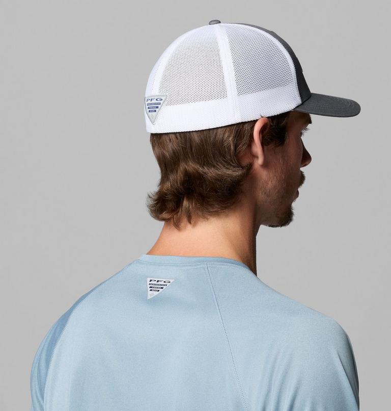 Unisex PFG Logo Mesh Cap, Color: Titanium, Hook, image 4