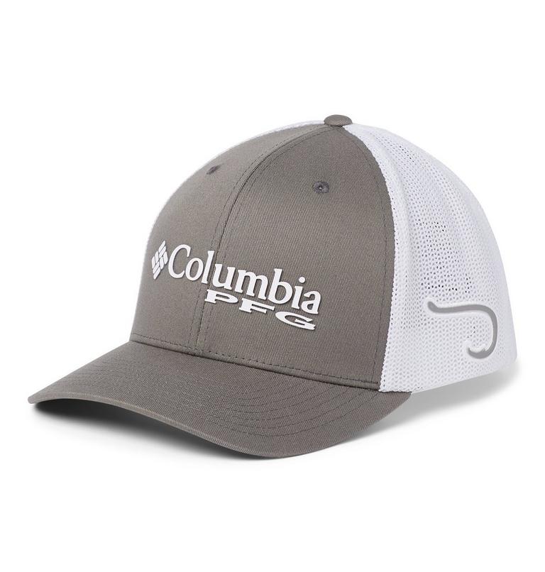 PFG Mesh Ball Cap | 050 | XXL, Color: Titanium, Hook, image 1