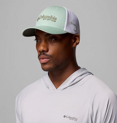 Berretto in mesh PFG Logo unisex, Color: Misty Jade, White, Hook, image 3