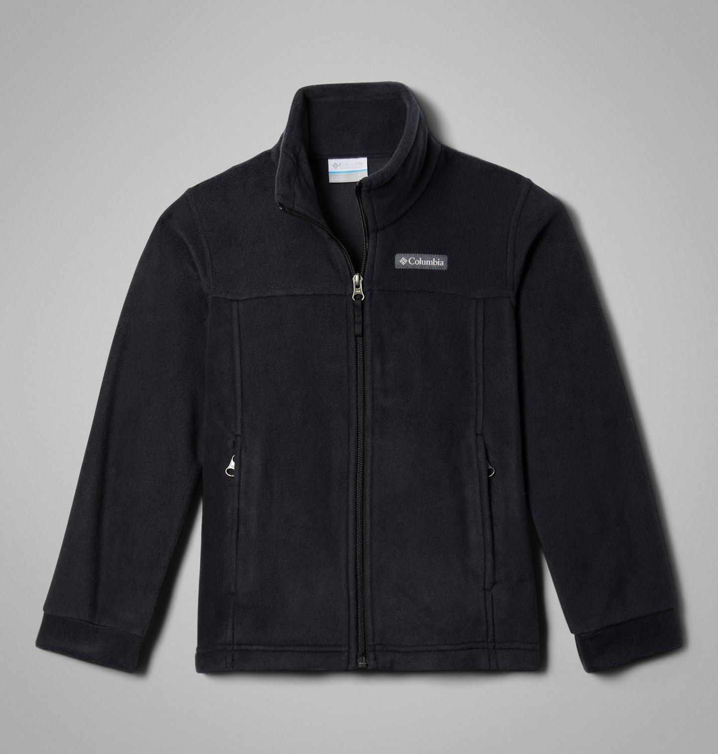 Куртка Columbia Steens Mountain II Fleece Jacket для мальчиков, цвет: Чёрный — фото 1