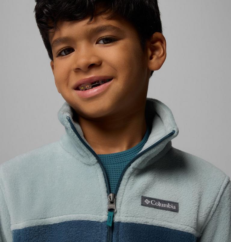 Steens Mt II Fleece, Color: Crushed Blue, Everblue, image 6