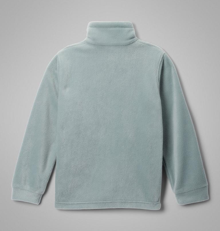 Boys’ Steens Mountain II Fleece Jacket, Color: Crushed Blue, Everblue, image 2