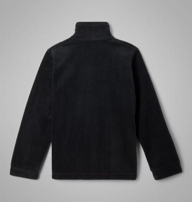 Boys&rsquo; Steens Mountain II Fleece Jacket, Color: Mountain Red, Black, image 6