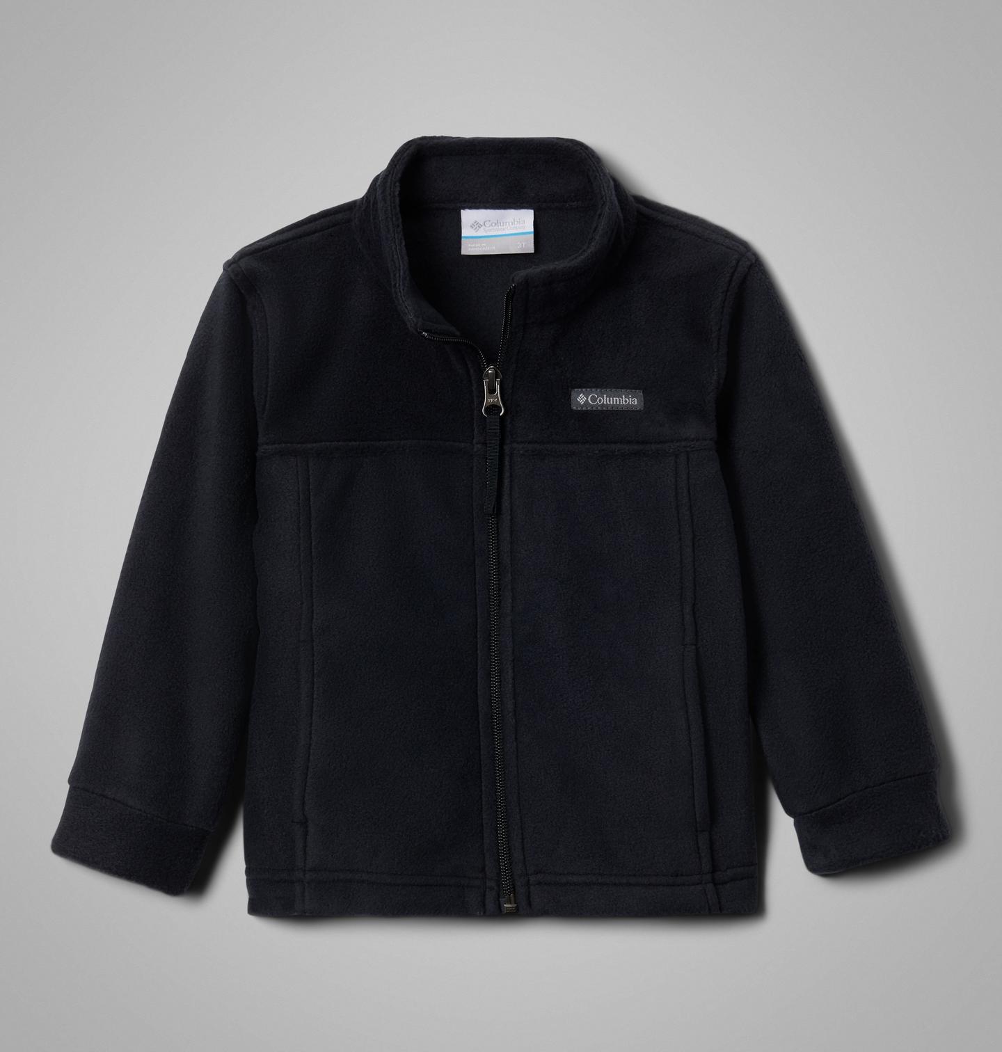 Куртка Columbia Steens Mountain II Fleece Jacket для мальчиков-малышей, цвет: Чёрный — фото 1