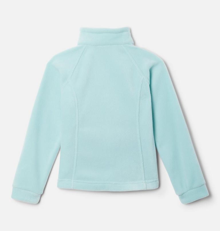 Girls&rsquo; Benton Springs Fleece Jacket, Color: Aqua Haze, image 2
