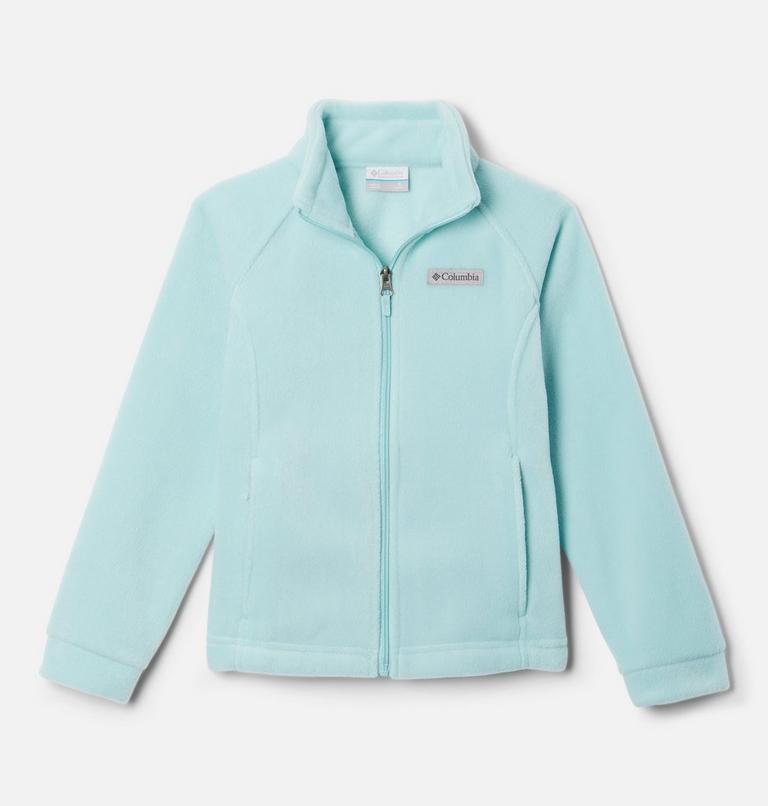 Girls&rsquo; Benton Springs Fleece Jacket, Color: Aqua Haze, image 1