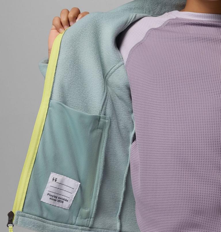 Forro polar Benton Springs para niña, Color: Crushed Blue, image 6