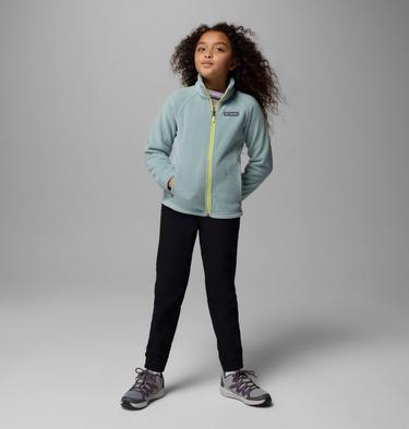 Girls’ Benton Springs Fleece Jacket, Color: Crushed Blue, image 3