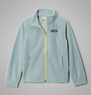 Girls’ Benton Springs Fleece Jacket, Color: Crushed Blue, image 5