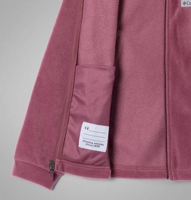 Girls&rsquo; Benton Springs Fleece Jacket, Color: Antique Mauve, image 6