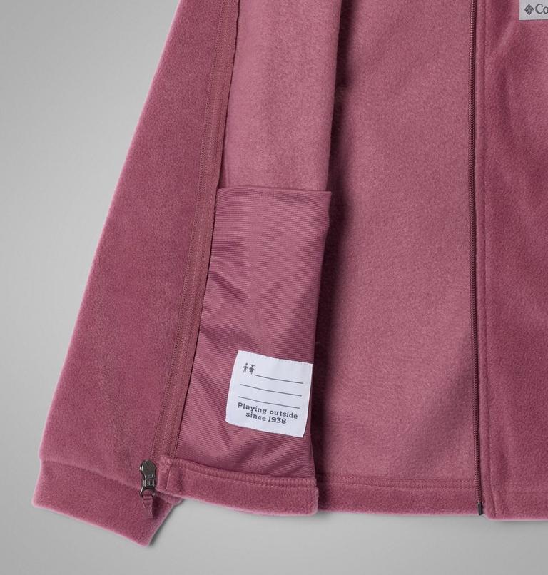 Girls&rsquo; Benton Springs Fleece Jacket, Color: Antique Mauve, image 3