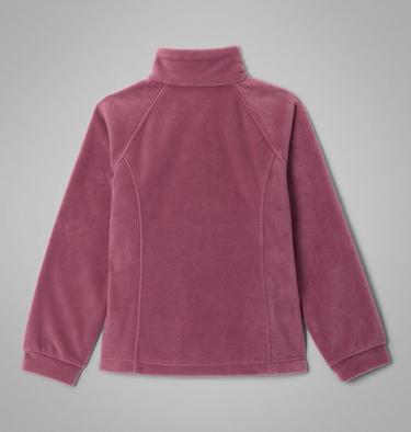 Girls&rsquo; Benton Springs Fleece Jacket, Color: Antique Mauve, image 4