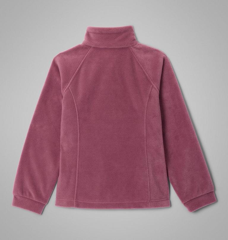 Girls&rsquo; Benton Springs Fleece Jacket, Color: Antique Mauve, image 2